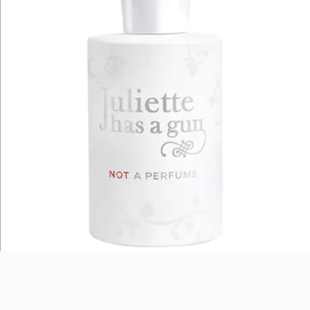 White Fragrance Bottle Minimalist Design